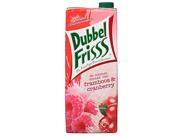 Dubbelfrisss Framboos/Cranberry 1,5LT