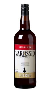 Varossio Sherry Medium Dry 17%, Fles 1LT