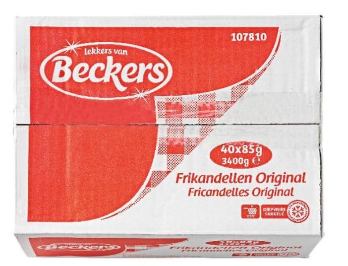 Beckers Frikandel Original 40x85GR