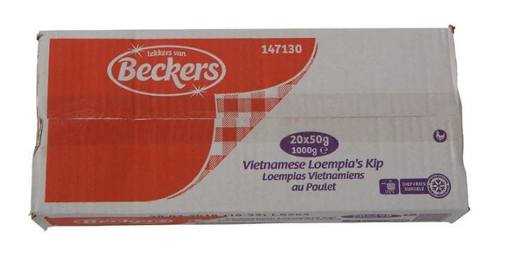 Beckers Vietnamese Kiploempia 20x50GR