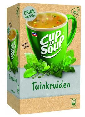 Unox Cup-a-Soup Helder Tuinkr.Bouillon 26X175ML