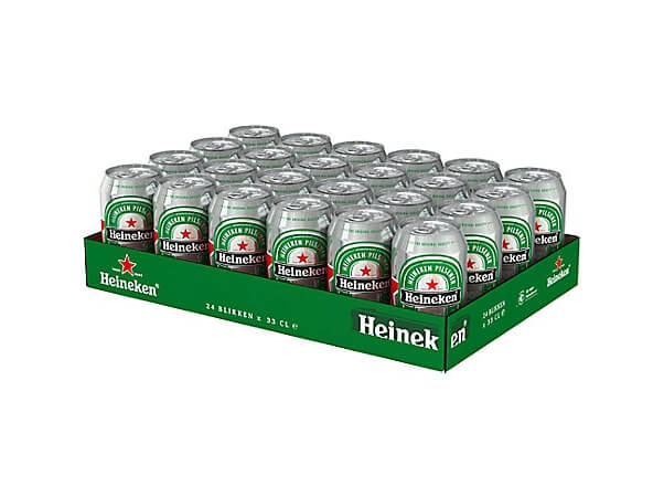 Heineken Pilsener, Blik 24x33CL