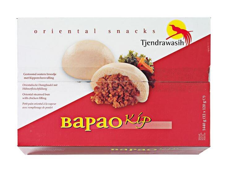 Java Food Bapao Broodje Kippevlees 12x120GR
