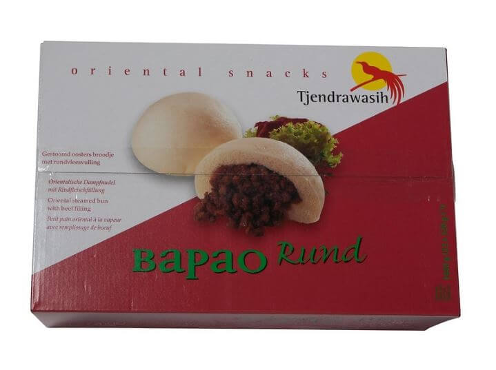 Java Food Bapao Broodje Rundvlees 12x120GR