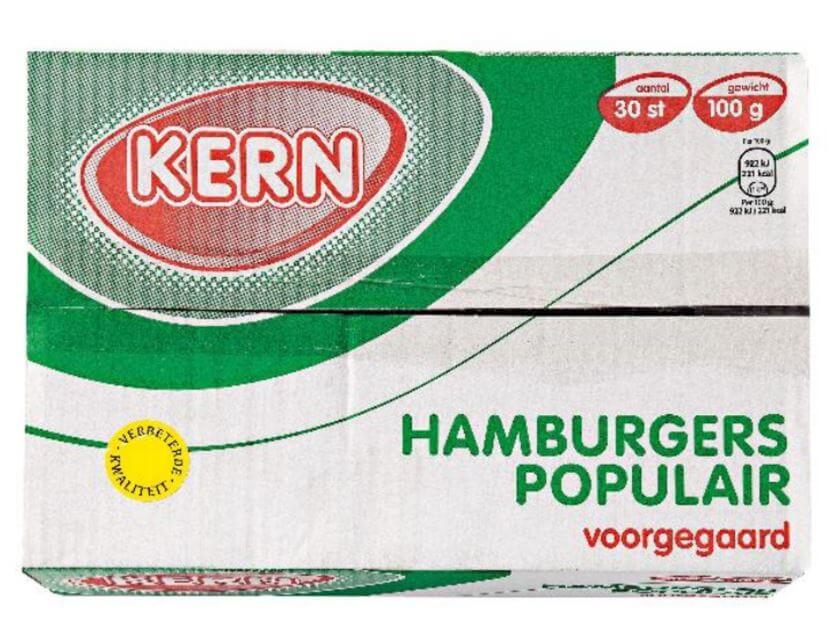 Kern Hamburgers 30x100GR
