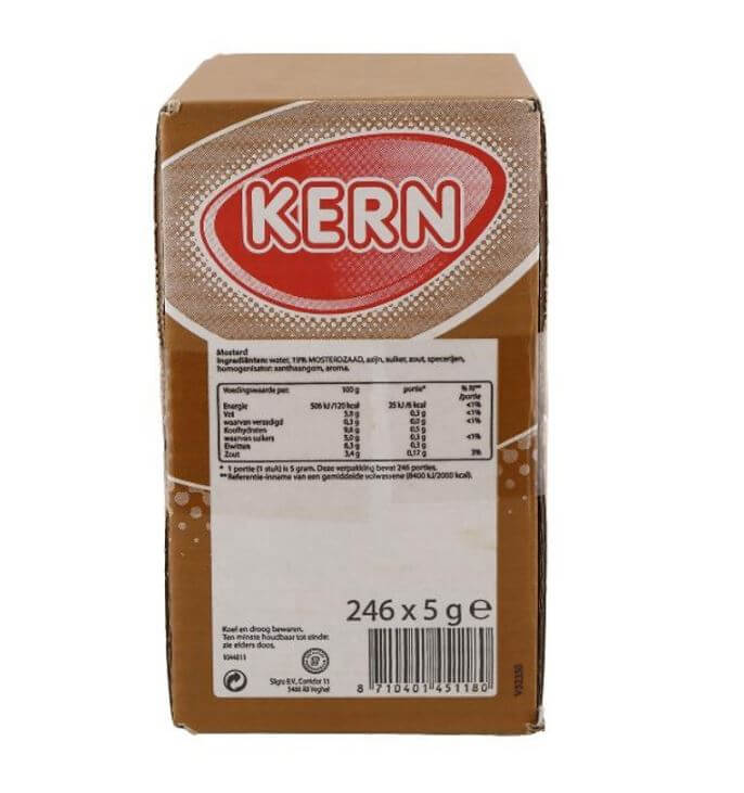 Kern Mosterd Sachets 246x5GR