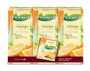 Pickwick Theezakjes Sinaasappel 3x25ST