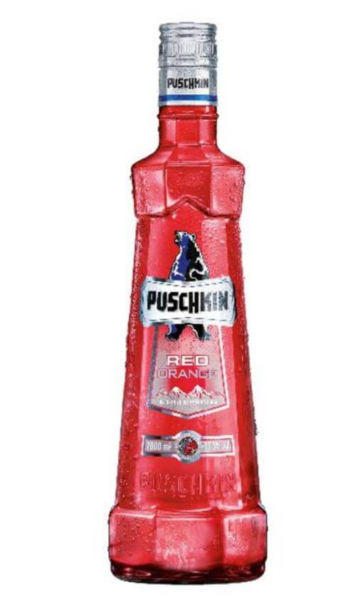 Puschkin Red Orange Vodka 1LT