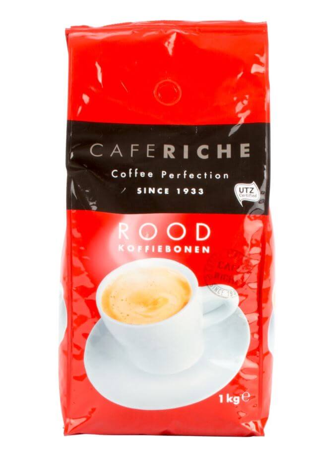 Cafe Riche Koffiebonen Rood 1KG