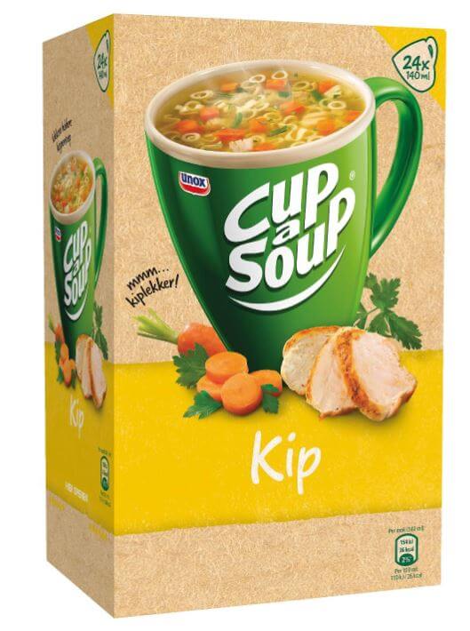 Unox Cup-A-Soup Office Pack Kip 24x140ML