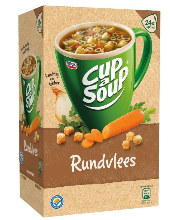 Unox Cup-A-Soup Office Pack Rundvlees 24x140ML