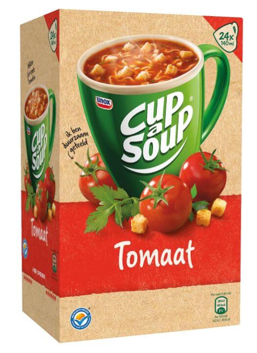Unox Cup-A-Soup Office Pack Tomaat 24x140ML