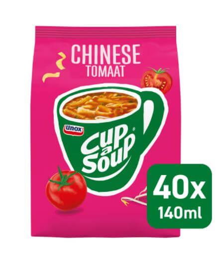 Unox Cup-A-Soup Vending Chin. Tomaat 40p