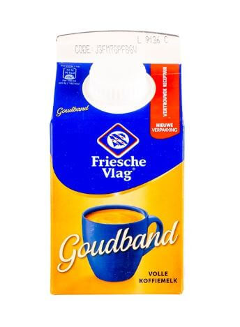 Friesche Vlag Koffiem.Goudband Vol, Pak 18x455ML