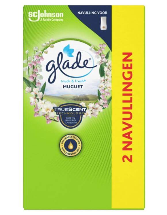 Glade One Touch Navul Muguet 2x10ML