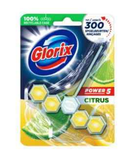 Glorix Toiletblok Power Lemon 1ST