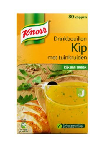 Knorr Drinkbouillon Kip Met Tuinkruiden 80ZK