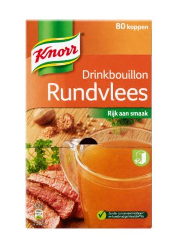 Knorr Drinkbouillon Rundvlees 80ZK