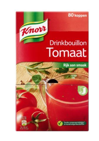 Knorr Drinkbouillon Tomaat 80ZK