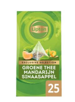 Lipton Exclusive Groen Mandarijn-Sinaasappel 25st
