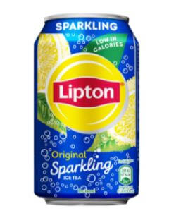 Lipton Ice Tea Sparkling Blik 24x33CL