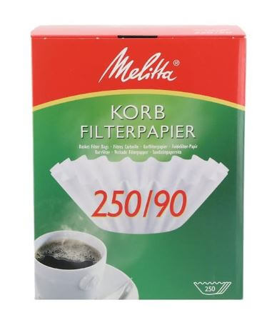 Melitta Korffilterpapier 9cm 1x250ST