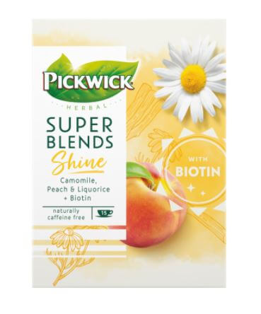 Pickwick Herbal Super Blends Shine Kruidenthee 1x15st