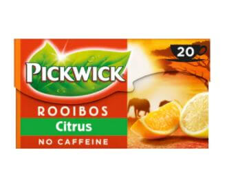 Pickwick Theezakjes Rooibos Citrus 4x20ST