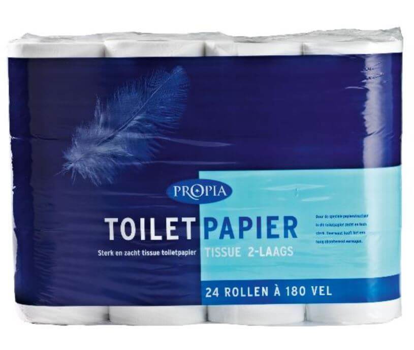 Toiletpapier Propia 2-Laags 180vel 1X24RL