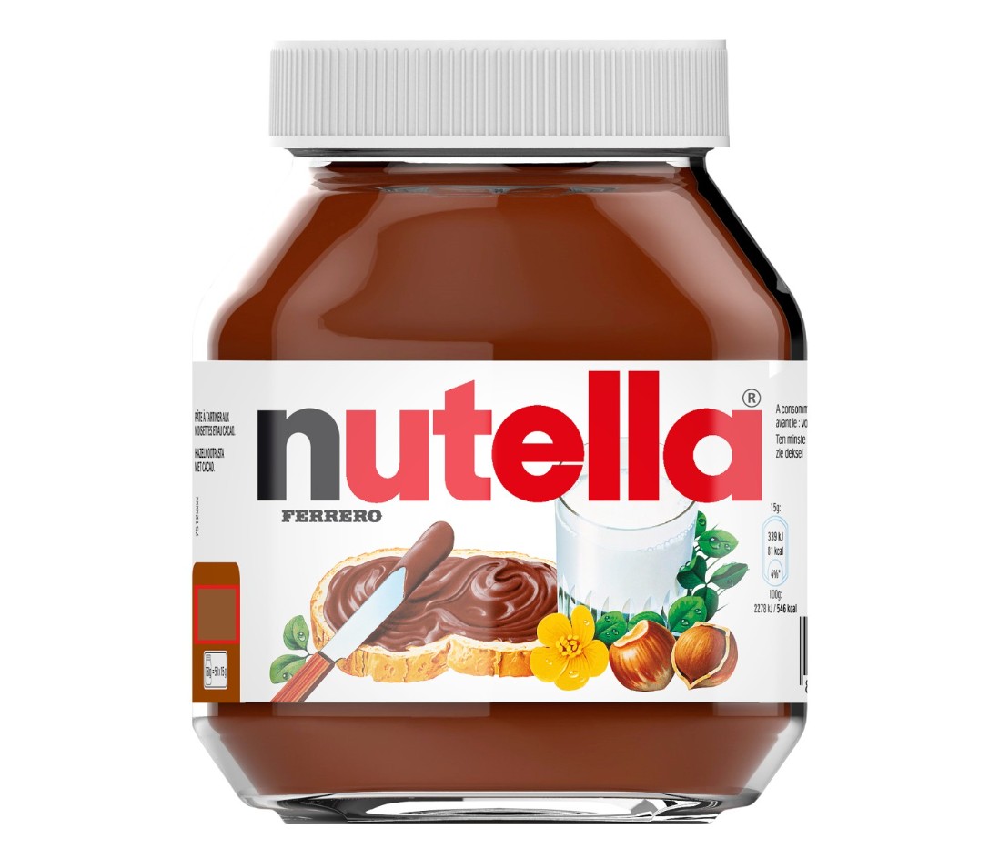 Nutella Hazelnootpasta 825gr