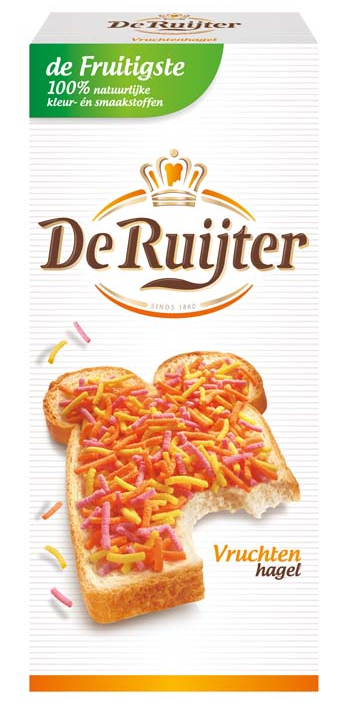 De Ruyter Vruchtenhagel 400GR